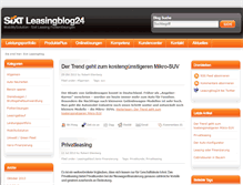 Tablet Screenshot of leasingblog24.de